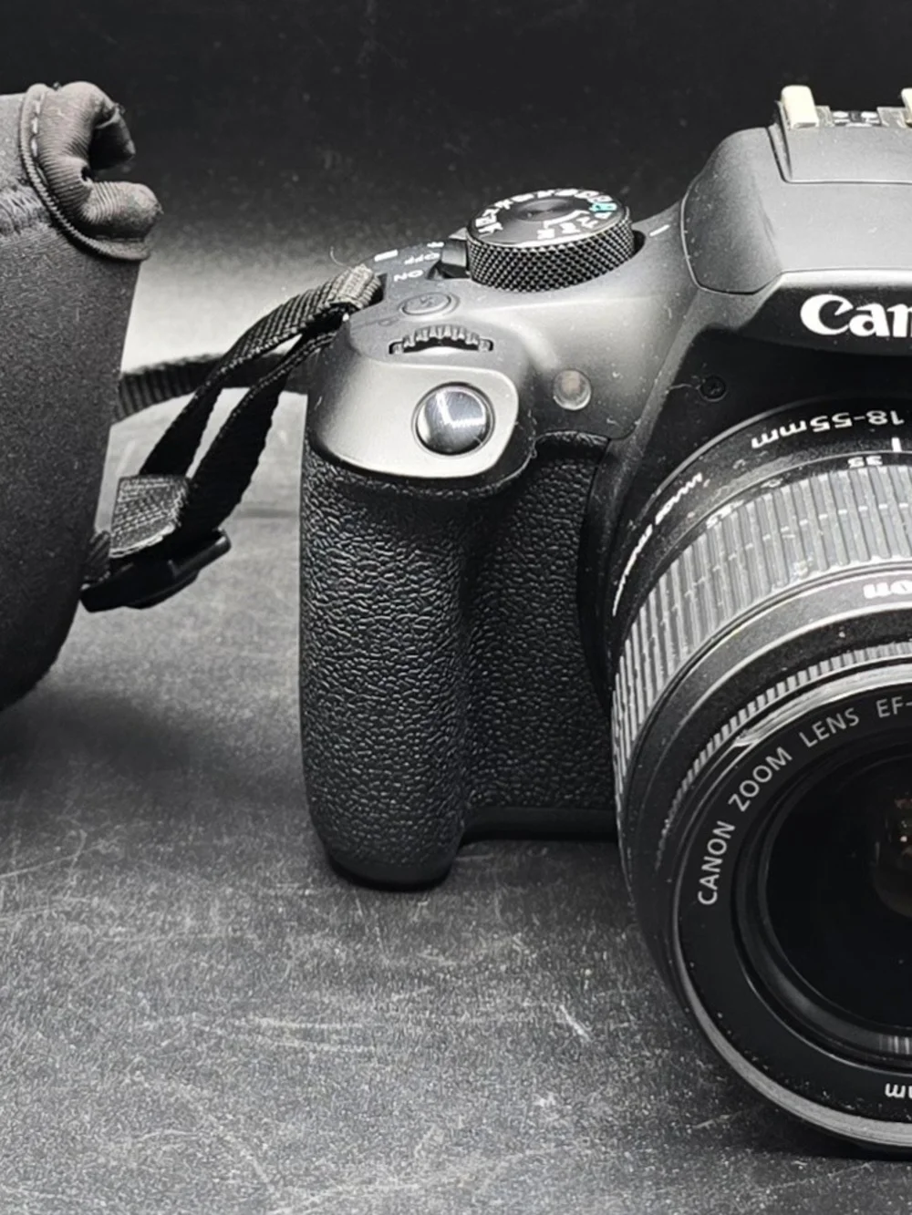 Canon EOS Rebel T6 Black DSLR Camera with 18-55mm Lens